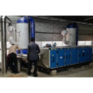 Wet Scrubber with Air Handling Unit AHU