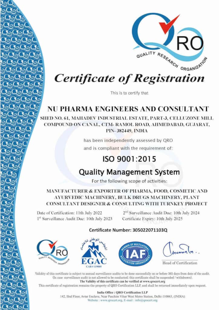 nu pharma engineers and consultant iso 9001 2015 egac final copy 1
